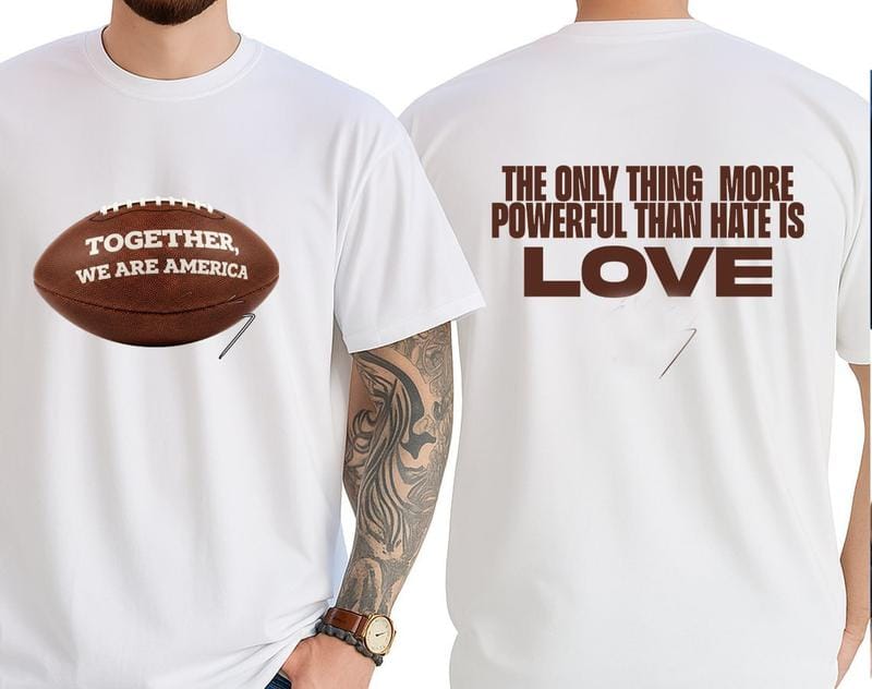 Together We are America Vintage Shirt, The Only Thing More Powerful Sweatshirt Hoodie