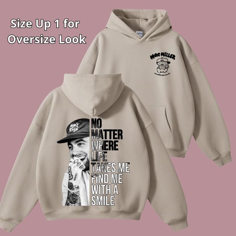 Mac Miller Tiny Desk Concert Hoodie – Vintage Hip Hop Sweatshirt, Streetwear Pullover, Graphic Unisex Music Shirt, 2-Sided Print, Full Size Gift for Fans
